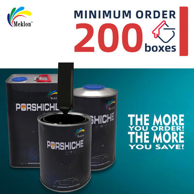 Cor brilhante Car Refinish Paint Alto teor sólido 1K Basecoat Color Auto Paint