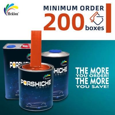 Carro de alto brilho Verniz de camada clara 1K Top Coat Acrílico Solid Colors Car Paint