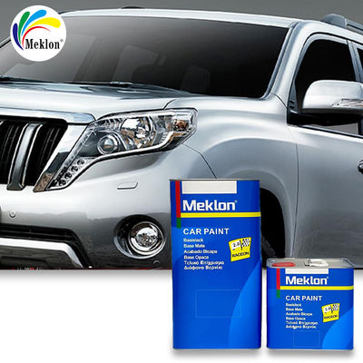 1K Extra Grossa Pintura de Carro Prata Alta Sólida Auto Refinar Alta Brilhante Camada Luminosa Para Barco Pintura Poliéster Epóxi