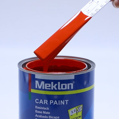 Boa nivelação 2K Laranja Vermelha Metallica Pintura Automotiva Acrílica Liquid Coating Spray