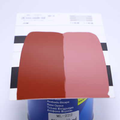 Top Venda 2K óxido de ferro Vermelho Auto Paint Acrílico Liquid Coating para Spray Automotive Refinish Paint
