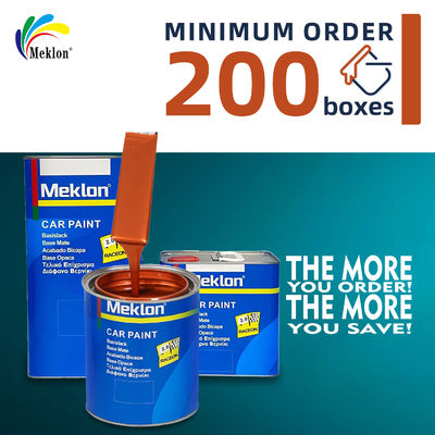 Pintura de carro laranja 2K Top Coat para fabricantes de pintura de carro