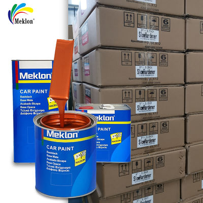 Pintura de carro laranja 2K Top Coat para fabricantes de pintura de carro
