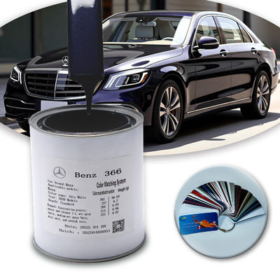 Tinta Acrílica Automotiva Premium 1K Azul Pérola para Mercedes-Benz DB366 Fórmula Ecológica à Base de Água​