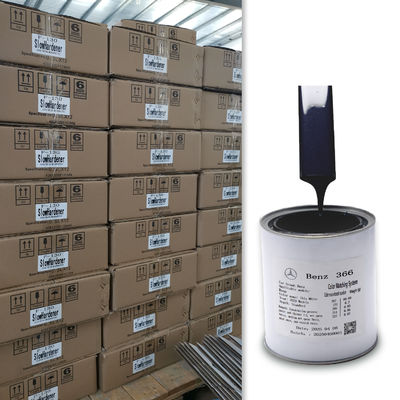 Tinta Acrílica Automotiva Premium 1K Azul Pérola para Mercedes-Benz DB366 Fórmula Ecológica à Base de Água​