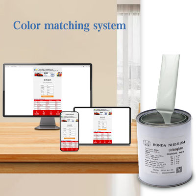 Tinta acrílica para carro cinza claro prata 1K Honda NH552M resistente a arranhões