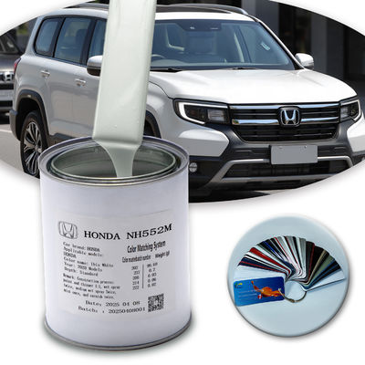 Tinta acrílica para carro cinza claro prata 1K Honda NH552M resistente a arranhões