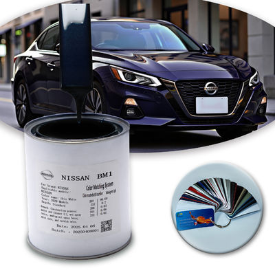 Cor Original de Fábrica Nissan BM1 1K Azul Pérola Tinta Automotiva Fórmula Ecológica