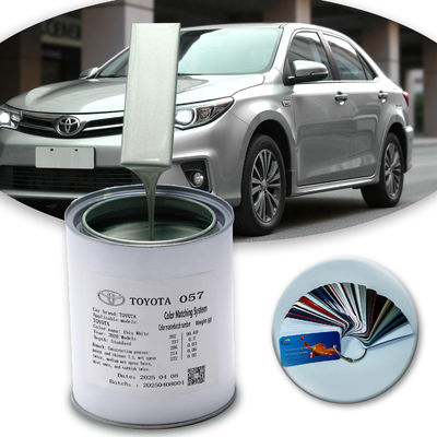 Toyota 057 1k White Pearl Acrylic Car Paint Factory Fornecimento direto com fórmula aquosa ecológica de secagem rápida
