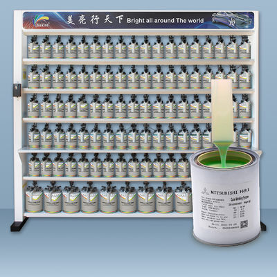 Tecnologia de acrílico 1K Refinar pintura de carro para altas temperaturas e ambientes secos com efeito de ouro de champanhe