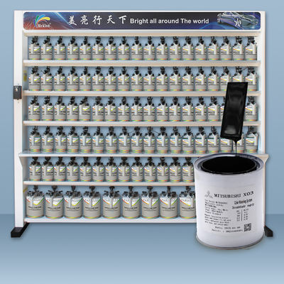 Tinta de Repintura Automotiva Personalizada MITSUBISHI X03 1K Black Pearl Acrílica para Condições Climáticas Extremas e Estradas Complexas