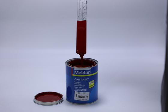 Tinta vermelha transparente ultra-durável e resistente a arranhões, proteção UV e custo-benefício para acabamento e personalização automotiva