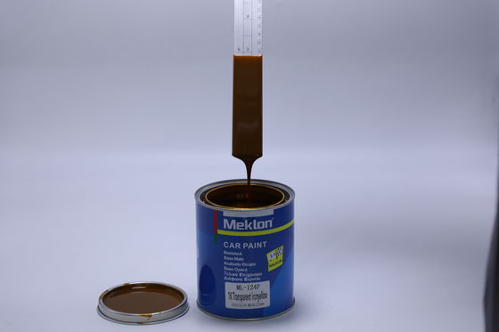 Tinta automotiva amarela ferrosa, cor original de fábrica, com proteção anticorrosão e anti-UV