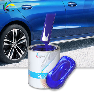 Venda Direta do Fabricante Moda Azul Alto Brilho Tinta Automotiva Durável Alto Desempenho Custo-Benefício Tinta Automotiva