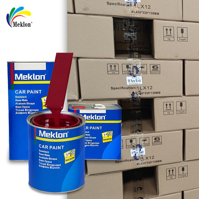 1K2K pintura de carro com alto poder expressivo e alta cobertura pintura vermelho escuro carro