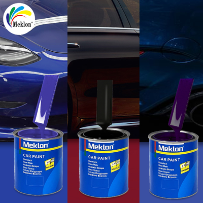 Tinta automotiva preta pura resistente a altas temperaturas 1k2k e econômica