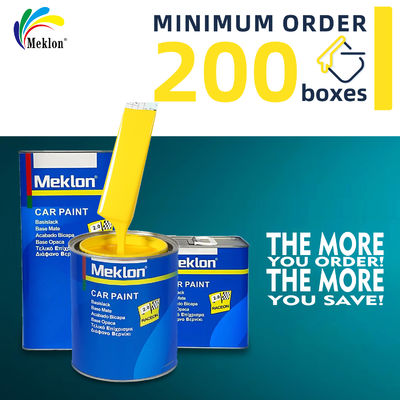 Tinta Automotiva Amarela Limão 1k2k de Reparo Eficiente e de Alta Venda