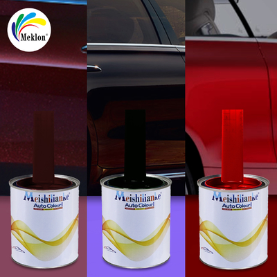 Tinta de Reparação Automotiva Preto Puro de Alto Brilho, Resistente a Arranhões e Fácil de Reparar