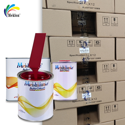 Tinta de Reparação Automotiva Vermelho Vinho Resistente às Intempéries e de Alta Temperatura, com Custo-Benefício