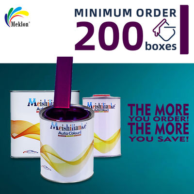 Fabricante Vendas directas de tinta de reparação de automóveis de cor roxa brilhante resistente aos raios UV de alta qualidade