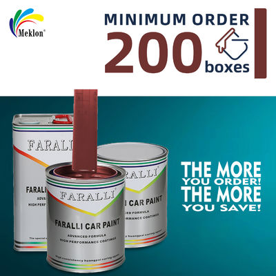 Tinta spray automotiva vermelho escuro de alto brilho resistente a UV