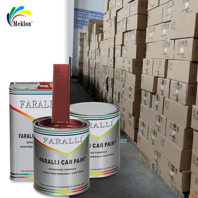 Tinta spray automotiva vermelho escuro de alto brilho resistente a UV