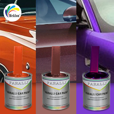 Tinta spray automotiva vermelho escuro de alto brilho resistente a UV
