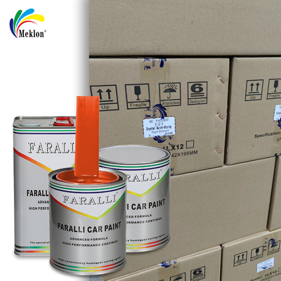 1K2K Eficiente e Rápido Seco de tinta de spray de carro laranja