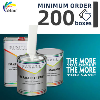 1K Ferrari Venda Quente Eficiente E Rápido Seco Puro Branco Car Spray Paint