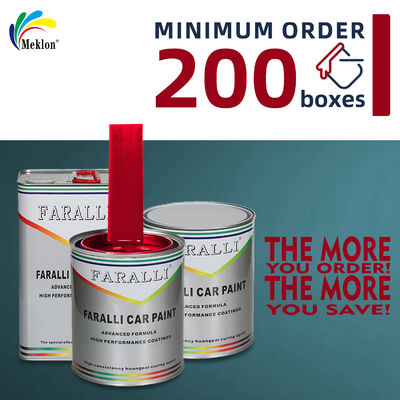 Pintura de automóvel de cor de fábrica com brilho elevado Pintura em spray vermelha