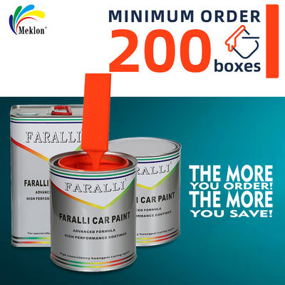 Venda Quente e Redução de Custo Pintura de Reparo de Carros Luminosa Laranja Para Pintura de Carros