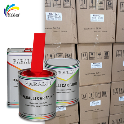 Tinta spray automotiva vermelho brilhante, durável e resistente ao desgaste, fornecida pela fábrica