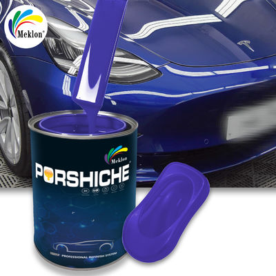 1K2K Cor de fábrica de alta qualidade compatível resistente ao desgaste e resistente a arranhões Tinta de carro azul roxo