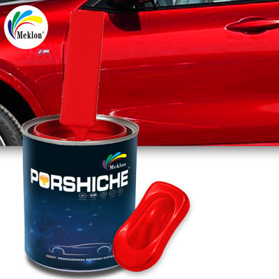 Pintura vermelha para carros com baixo teor de COV resistente a arranhões