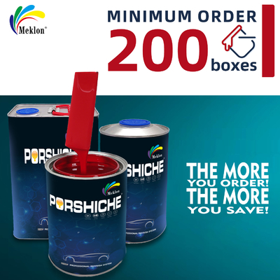 Tinta Automotiva Vermelha de Secagem Rápida Meklon - Alto Brilho e Resistência UV