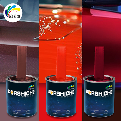 Pintura para automóveis castanha-metálica com baixo teor de COV - resistente a arranhões e desbotes