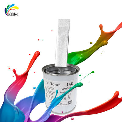 Tinta de carro branca prateada com resistência UV e acabamento brilhante