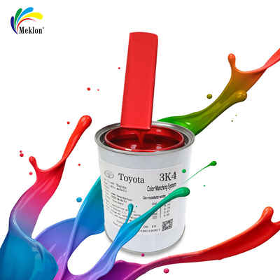 Pintura para automóveis vermelha-profunda resistente aos raios UV com baixo COV