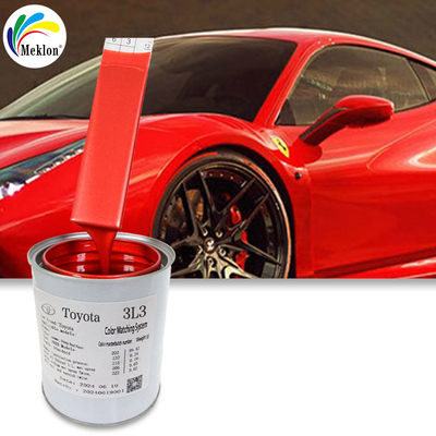 Tinta Automotiva 3L3 Deep Red Pearl - Alto Brilho e Resistente a Riscos
