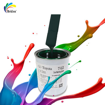 Tinta automotiva perolizada verde escura de secagem rápida para Nissan Honda