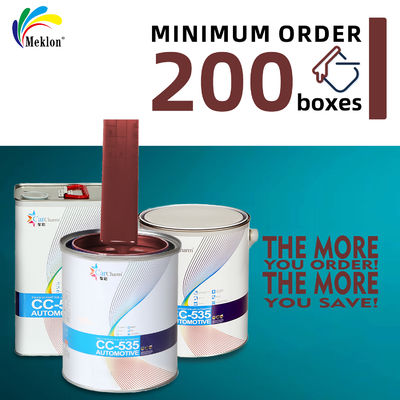 1K2K Popular Vermelho Intenso Eficiente E Durável Alta Gloss Car Paint