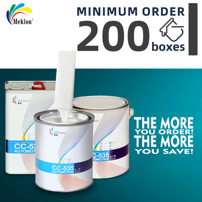 Pintura de carro branca pura resistente a arranhões e UV