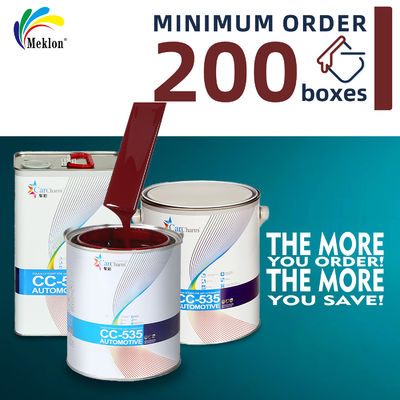 Tinta para carro vermelho clássico de alta brilho, resistente ao calor e às intempéries