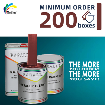 Tinta Automotiva de Alto Desempenho Vermelho para Reparo e Acabamento Automotivo, Revestimento para Carro, Tinta em Pó Cobre, Tempo de Secagem: 2-3 Horas