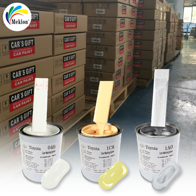 Tinta automotiva acrílica pérola branca 1K Toyota Fornecimento direto da fábrica