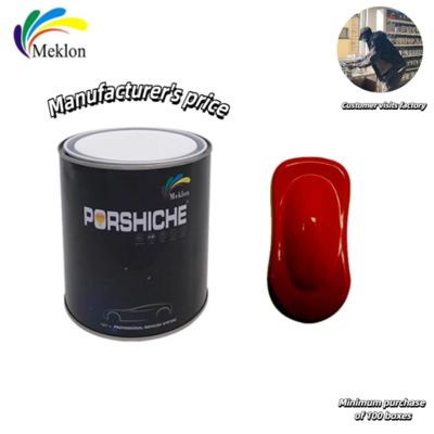Pintura de automóvel vermelha brilhante de prata metálica resistente ao mofo não tóxica