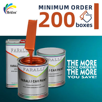 Pintura de carro misturada preta de prata inofensiva