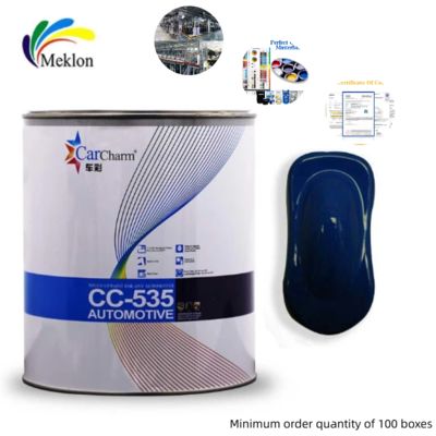 UV Resistência Spray Car Refinishing Paint 1K Blue Car Coating para Reparação