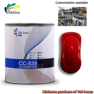 Formulário Avançado Interferência Vermelha Perla Verniz Automóvel Para Refinagem Automóvel Grau Profissional