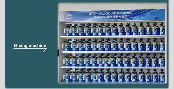 Pintura de automóvel cristalina azul estável, inodora, à prova de UV